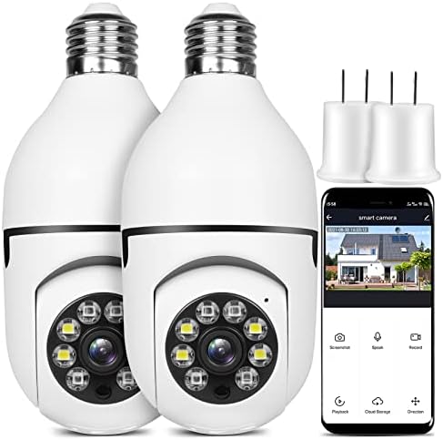 Ampoule Caméra de Surveillance